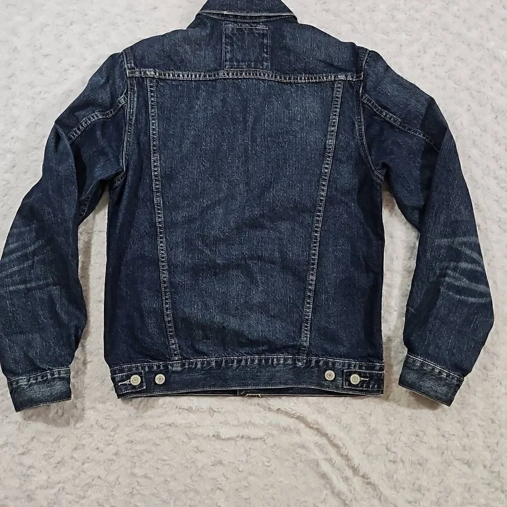 Denim Trucker Jean Jacket Old Navy Womens Size Small
